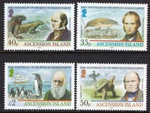 Ascension 985-989 MNH VF