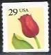 US MNH #2525 'F' Stamp Flower - Roulette perf - Coil