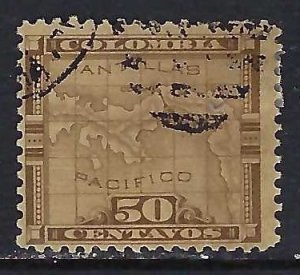Panama 13 VFU MAP Z1506