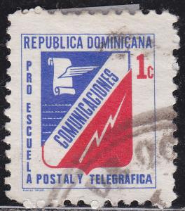 Dominican Republic RA49B Postal Tax Stamp 1971