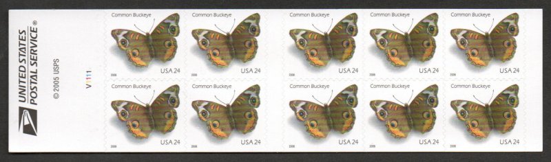 MALACK 4001b 24c Common Buckeye Butterfly Complete B..MORE.. bp4001b