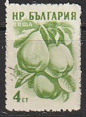 1957 Bulgaria - Sc 964 - used VF - 1 single - Quinces