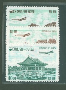 Korea #C32-C34  Single (Complete Set)