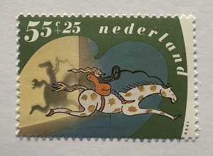 Netherlands 1990 Scott B653 MNH - 55 + 25c, Cartoon, Child care