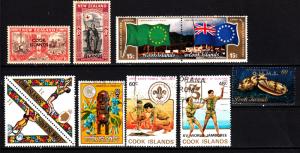 Cook Isl. 8 different