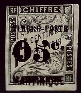 French Martinique Sc#23 F- VF Mint...French Colonies are Hot!