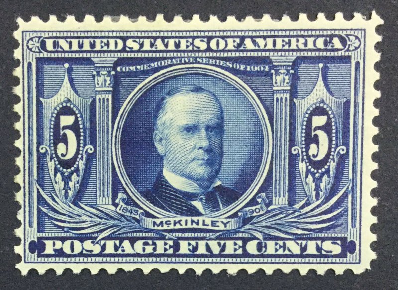 MOMEN: US STAMPS #326 MINT OG H LOT #41926