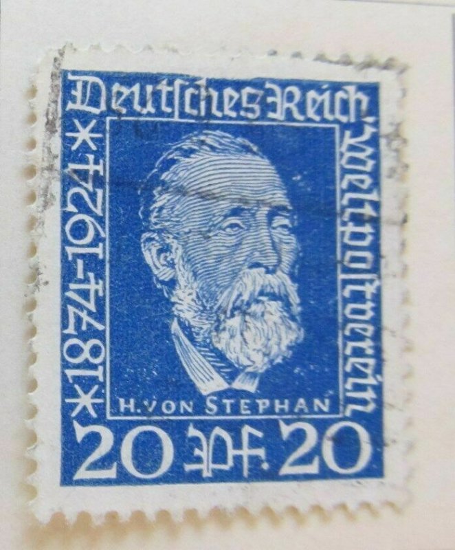 A8P50F130 Deutsches Reich Germany 1924 20pf Fine Used Stamp-