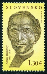 HERRICKSTAMP NEW ISSUES SLOVAKIA Sc.# 768 Andrej Radlinsky