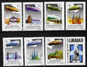 Hungary 1981 Luraba \'Air\' Philatelic Exhibition perf se...