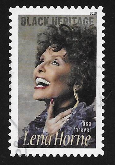 SC# 5259 - New 2018 - (50c) - Lena Horne - Used Single Off Paper