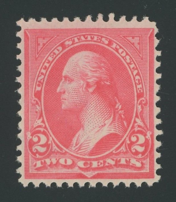 USA 267a - 2 cent Washington Type III - Pink Shade - F/VF Mint never hinged