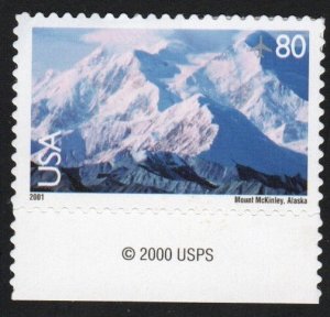 SC# C137 - (80c) - Mt McKinley, Alaska, MNH Copyright single