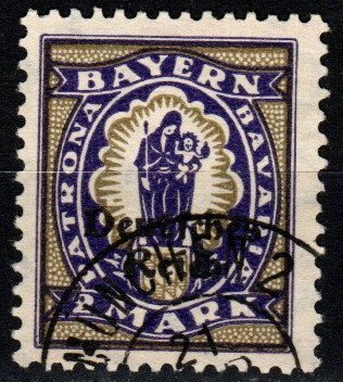 Bavaria #269 F-VF Used  CV $4.00