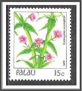 Palau #131 Indigenous Flowers MNH