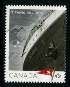 2536 Canada P Titanic - Halifax SA, used cv $.60