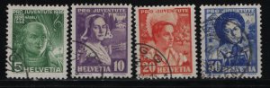 SWITZERLAND B81-B84 USED