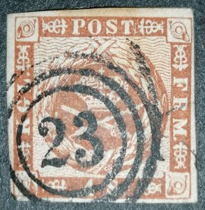 Denmark 4s 1858 (3)