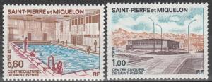 St Pierre & Miq #429-30  F-VF Unused  CV $13.50  (A9629)