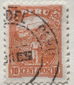 AlexStamps PERU #295 VF Used 