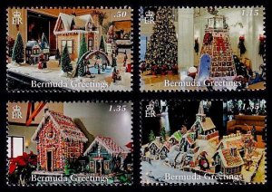 Bermuda Sc#1182-5 MNH Greetings / Christmas 2021