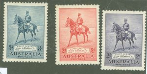 Australia  #152-154 Unused Single (Complete Set)