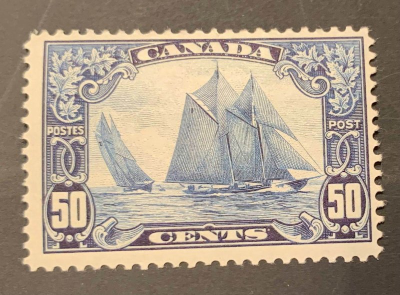 Canada #158 Mint F-VF  LH -- THE BLUENOSE --