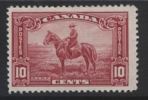 Canada - Scott 223 - Mounted Police - 1935 - MH - Single 10c Stamp