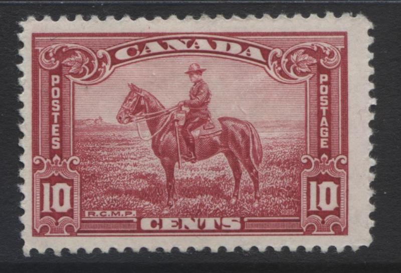 Canada - Scott 223 - Mounted Police - 1935 - MH - Single 10c Stamp