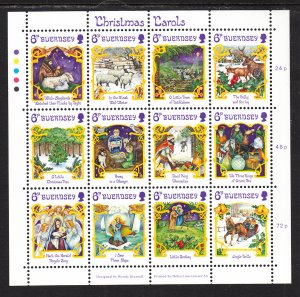 Guernsey 346 Christmas Souvenir Sheet MNH VF