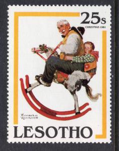 Lesotho 348 Norman Rockwell MNH VF