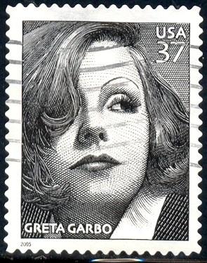 Actress, Greta Garbo, United States stamp SC#3943 used