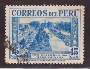 Peru  Scott 363 used stamp