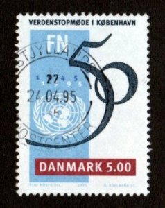 Denmark #1021 used