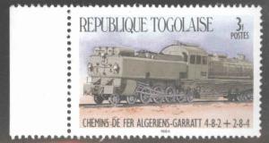 Togo Scott 1266 MNH** 1988 locomotive