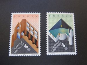 Liechtenstein 1987 Sc 861-62 set MNH