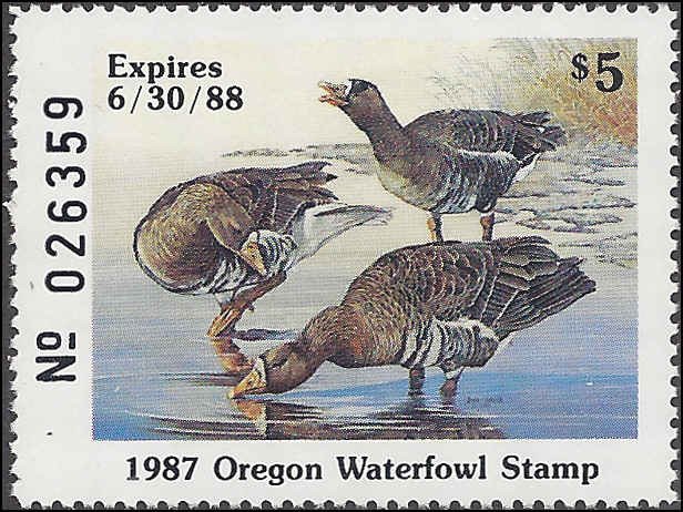 OR4 Mint,OG,NH... State Duck Stamp.. SCV $15.00