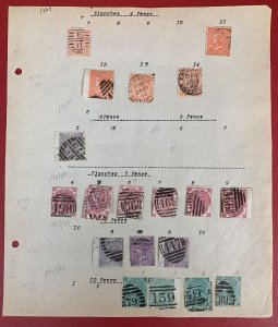 Great Britain, 1865-80, Collection of 77 Used Stamps, Scott Value $8,000.00+