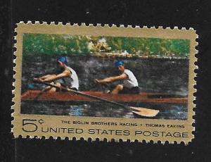 SC# 1335 - (5c) - Thomas Eakins, painter, used single