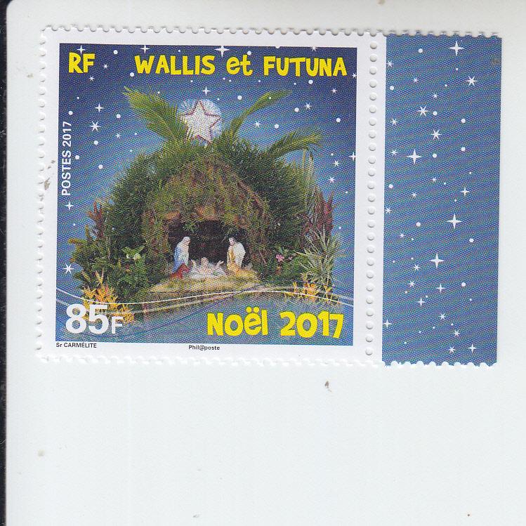 2017 Wallis & Futuna Christmas (Scott 793) MNH