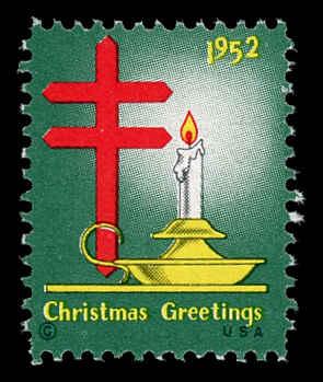 USA WX159 Mint (NH) 1952 Christmas Seal (Perf 12.5x12)