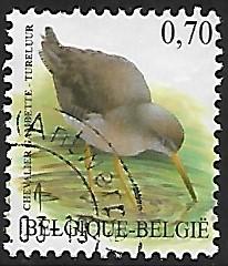 Belgium # 1913D - Birds - Redshank - used  (Brw2)