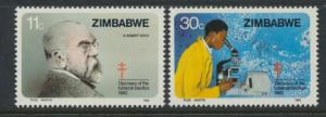 Zimbabwe SG 620 -  SG 621 set of 2 Mint Never Hinged