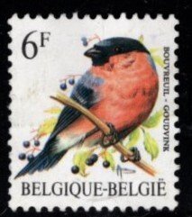Belgium -  #1225 Birds - Used