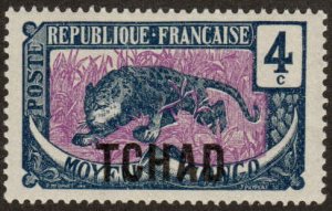 Chad  #3, Mint H, CV $1.20