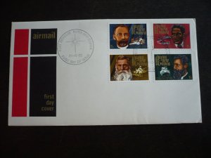 Postal History - Papua New Guinea - Scott# 355-358 - First Day Cover