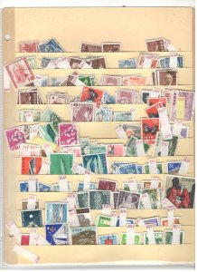 JAPAN COLLECTION  ON STOCK SHEET, MINT/USED