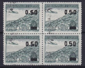 ALBANIA 1952 Air 0.50l on 5l green in - 35584