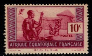 French Equatorial Africa Scott 38 MH*