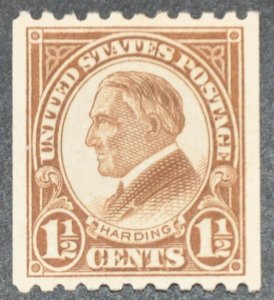 DYNAMITE Stamps: US Scott #605 – MINT